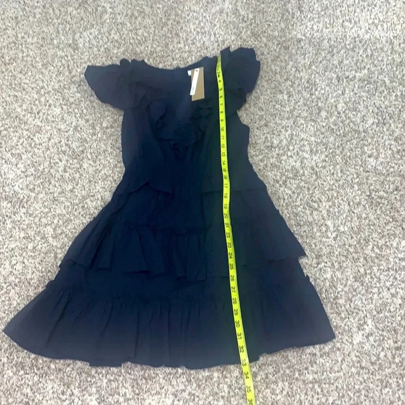 DO+BE Navy Ruffle Dress size M - Picture 9 of 16